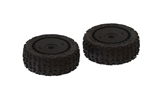 ARRMA dBoots Katar B 6S Pre-Mounted Tire Set Black (2)