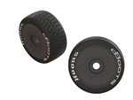 ARRMA dBoots Hoons 42/100 2.9 Belted Tires on Aero Dish Wheels (2)