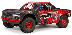 ARRMA 1/7 MOJAVE 6S BLX RTR 4WD Desert Truck - Red / Black