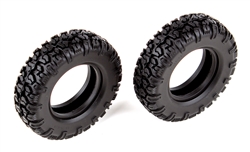 Associated CR12 Multi-Terrain Tires 1.55" x 3.13" OD (2)