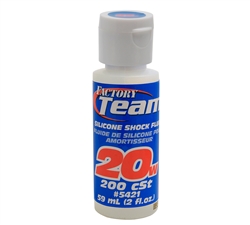 Factory Team Silicone Shock Fluid 20wt / 200cSt (2oz)