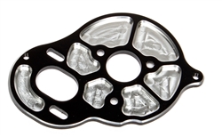 Factory Team Front Motor Plate (Black 3 Gear) Enduro