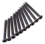 Axial M2.6x18mm Hex Socket Tapping Button Head (Black) (10pcs)