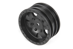 Axial 1.9" 1.9" Black Rock CRC Wheels - Black (2)