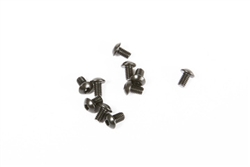 Axial Yeti M2.6x4mm Hex Socket Button Head (Black) (10pcs)