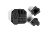 Axial AR44 Differential Cover and Link Mounts (Black)