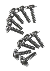 Axial Servo Flange Screw M3x10mm Black Oxide (10)