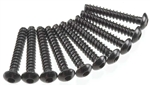 Axial Hex Tap Button Head M3x18mm Black (10)