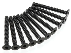 Axial Hex Socket Tap Flat Head M3x25mm Black (10)