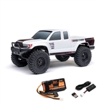 Axial SCX24 RTR with Base Camp Body - White