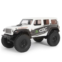 Axial SCX24 V2 RTR with Jeep Wrangler JL Unlimited Body - White