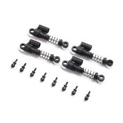 Axial SCX24 Bronco Shock Set, Assembled (4)