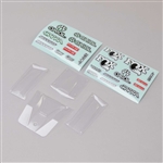 Axial UTB18 Capra Body Panel Set, Clear