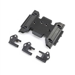 Axial SCX10 III Base Camp Skid Plate & Upper Link Mounts