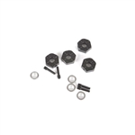 Axial 12mm Hex, Screw Shaft & Spacers (4) UTB