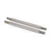 Axial SCX10 PRO Stainless Steel M4 x 5mm x 77.4mm Link (2)