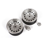 Axial 1.9" Method MR307 Hole Wheel Satin Silver (2pcs)