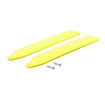 Blade Main Rotor Blade Set, Yellow Nano CP X