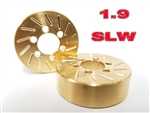 Beef Tubes Beef Patties Scale Brake Rotors/Weights 1.9" (SLW) - Brass (2)