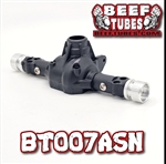 Beef Tubes SCX10 II / AR44 Axle Housing With Pre-Installed Narrowed Splined Beef Tubes (Narrow Aluminum)