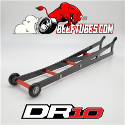 Beef Tubes DR10 10" Wheelie Bar - Carbon Fiber