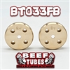 Beef Tubes Capra UTB18 Portal Covers - Pair - Brass