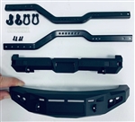 CEN Racing F450 Molded Black Front and Rear Bumper Set