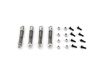 Carisma Aluminum Oil-Filled Shock Set for MSA-1E (4)