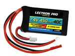 Common Sense RC 2S 7.4V 450mAh 40C Lectron Pro LiPo Battery for SCX24