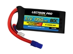 Common Sense RC 3S 11.1V 1350mAh 80C Lectron Pro LiPo Battery - EC3