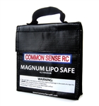 Common Sense RC Magnum LiPo Safe Charging and Storage Bag