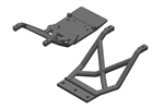 Team Corally Skid Plate Set, Front and Rear