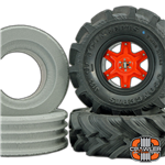 Crawler Innovations Deuce's Wild Single Stage for "Fling King" 2.6" MT Tires Foam Pair (2)