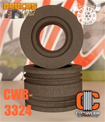 Crawler Innovations Deuce's Wild Heavy Weight for 2.2" MT Tires; 3.0" wide; 4.95-5.35" Tall Foam Pair (2)