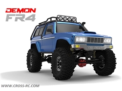 Cross-RC FR4C Demon 1/10 Scale 4x4 Crawler Kit with Lexan SUV Body - Version C