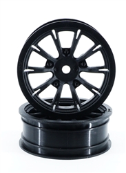 DragRace Concepts AXIS 2.2" Drag Racing Front Wheels - Black (2)