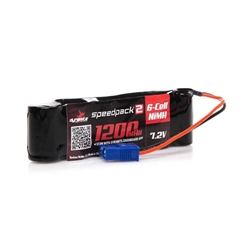 Dynamite Speedpack 2 6-Cell 7.2V 1200mAh NiMH Battery Long with EC3 - Yeti Jr. (Mini's)