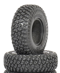 FriXion RC 1.0" Braven Ironside Alien Kompound Scale Tires with Standard Foams (2)