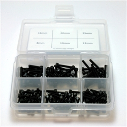 Gear Head RC M3 Socket Head Cap Screw 125 pc. Assortment