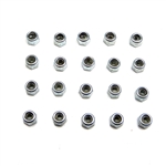 Gear Head RC M2.5 Nylon Locknuts (20)