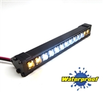 Gear Head RC 1/10 Scale Trail Torch 4" LED Light Bar - White and Yellow