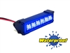 Gear Head RC 1/10 Scale Six Shooter 2" LED Light Bar - Blue