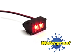 Gear Head RC 1/10 Scale Trail Pod LED Lightbar - Red (1)