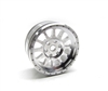 Gear Head RC M-12 Micro Crawler Wheels, Silver (4)