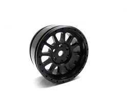 Gear Head RC M-12 Micro Crawler Wheels, Black (4)