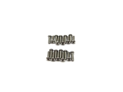 Gear Head RC M2 x 6 mm SS Button Head Screws (20)