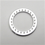 Gear Head RC 1.55" Aluminum Beadlock Rings - Silver (2)