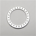 Gear Head RC 1.9" Aluminum Beadlock Rings - Silver (2)