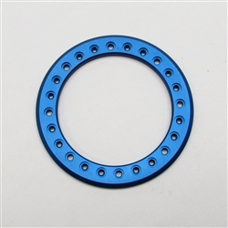 Gear Head RC 2.2" Aluminum Beadlock Rings - Anodized Blue (2)