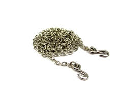 Gear Head RC 1/10 Scale Steel Chain, 24 inches long with Grab Hooks DISCONTINUED